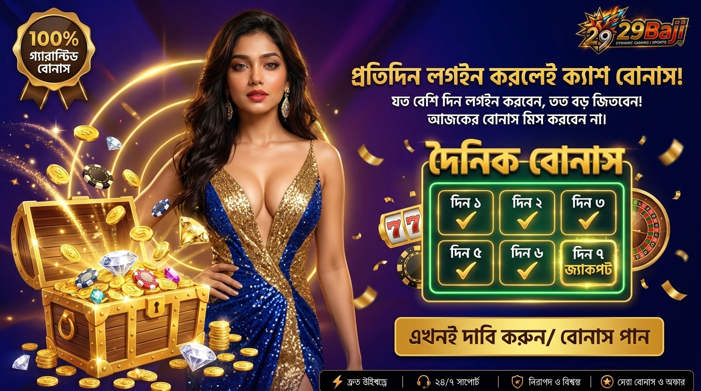 প্রতিদিন লগইন রিওয়ার্ড⁠